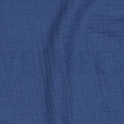 DOUBLE GAUZE GOTS MIDNIGHT BLUE (thumbnail) #2
