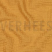 DOUBLE GAUZE GOTS DARK OCHRE (thumbnail) #2