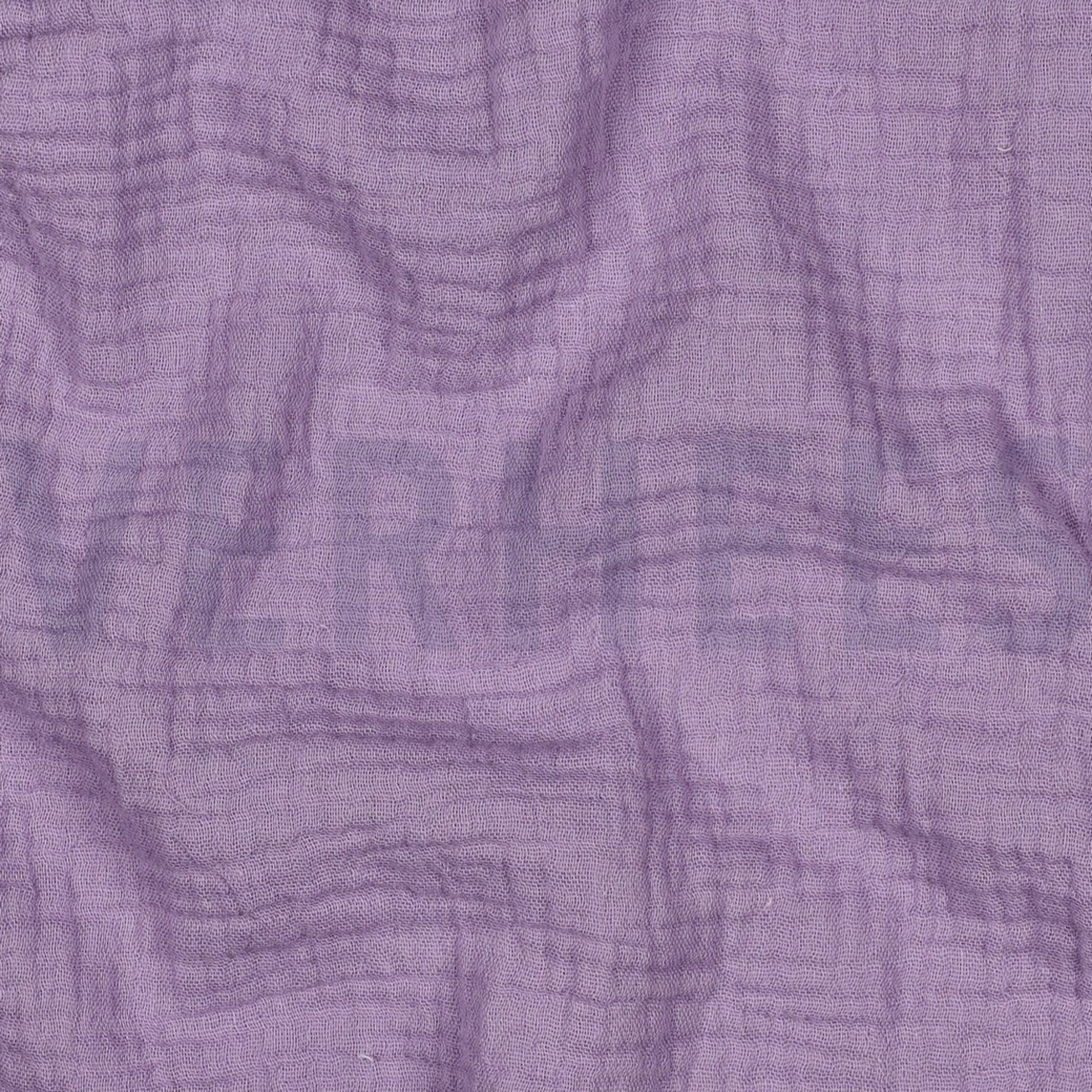DOUBLE GAUZE GOTS DARK LILAC (high resolution) #2