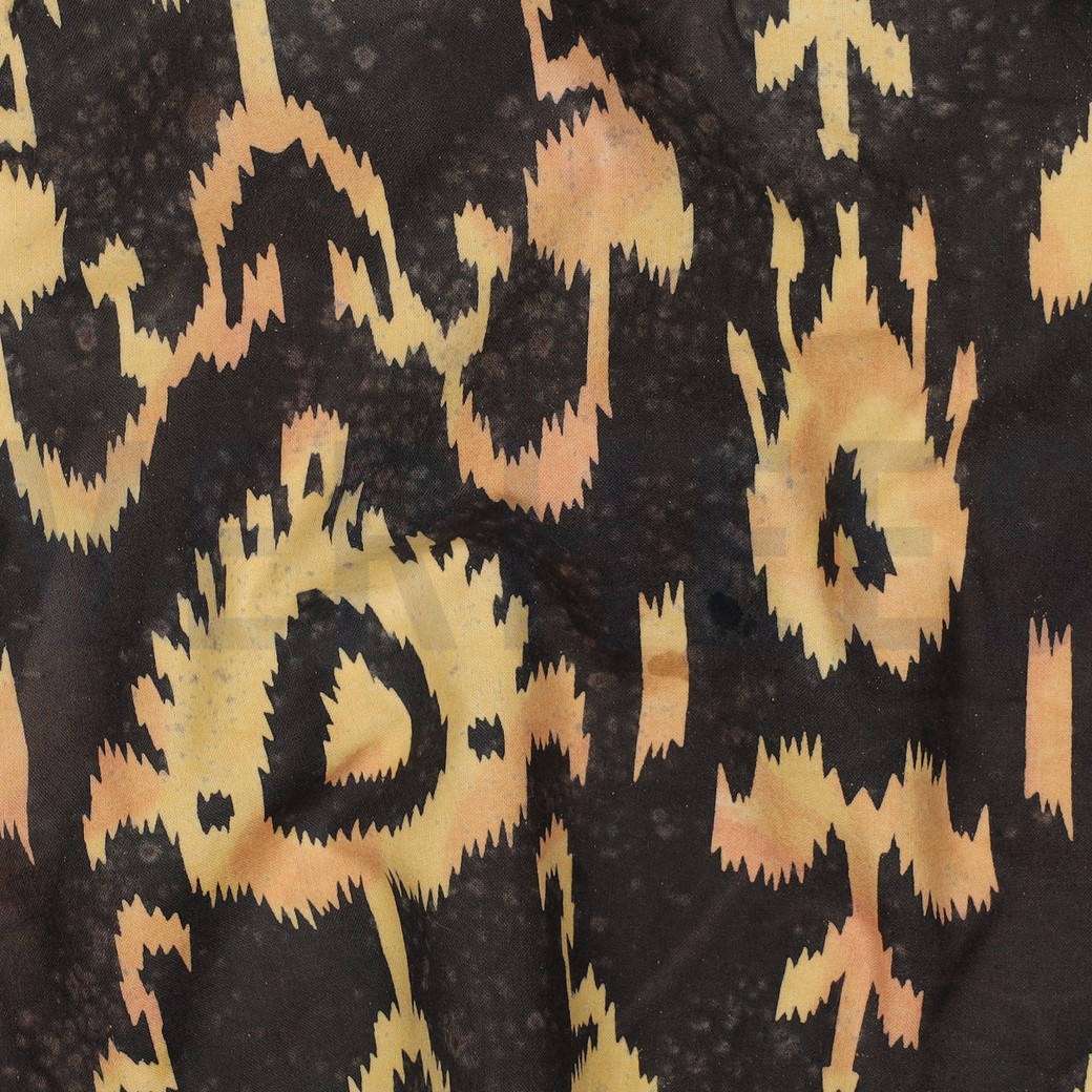 HANDCRAFTED BATIK COTTON BROWN #2