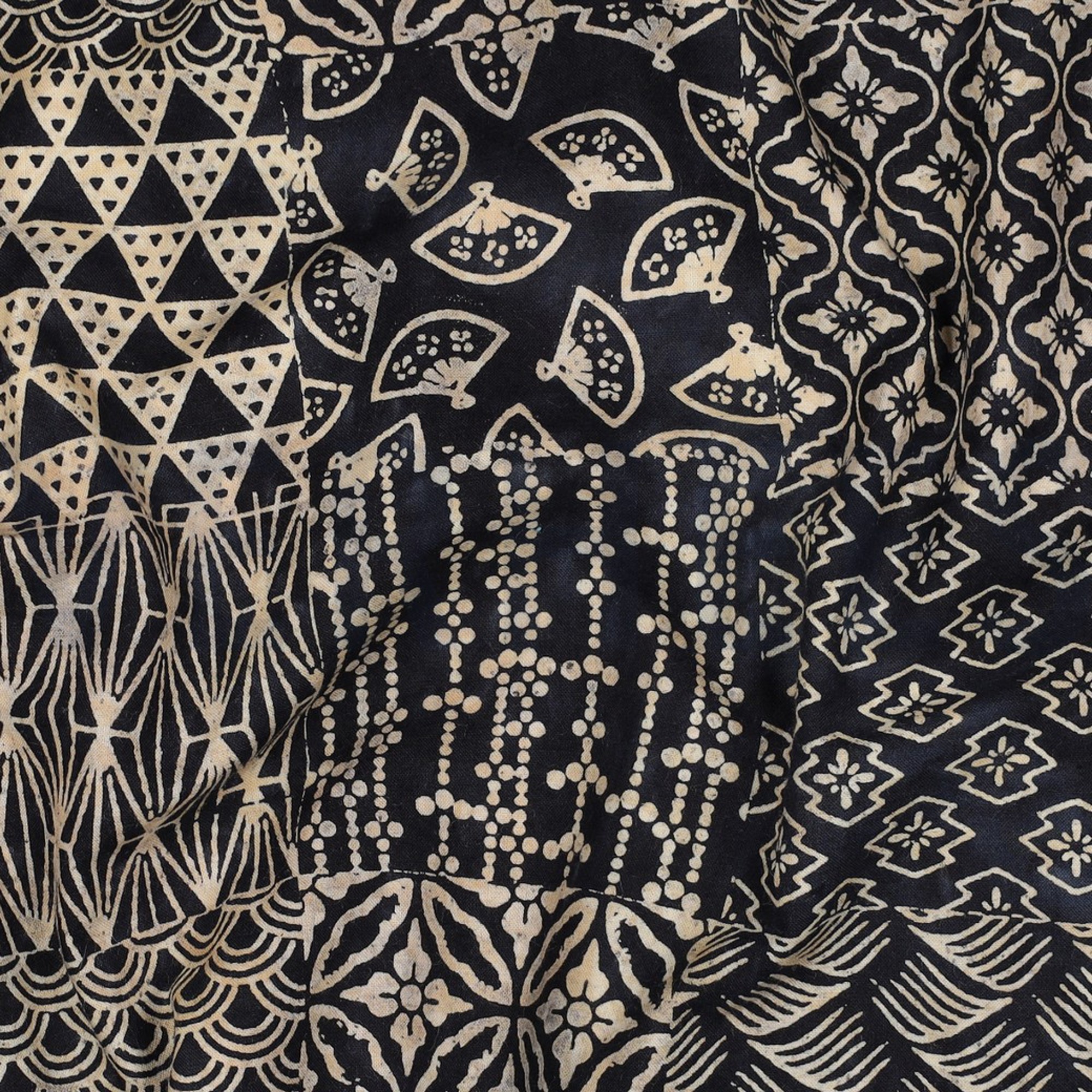 HANDCRAFTED BATIK COTTON NAVY (high resolution) #2