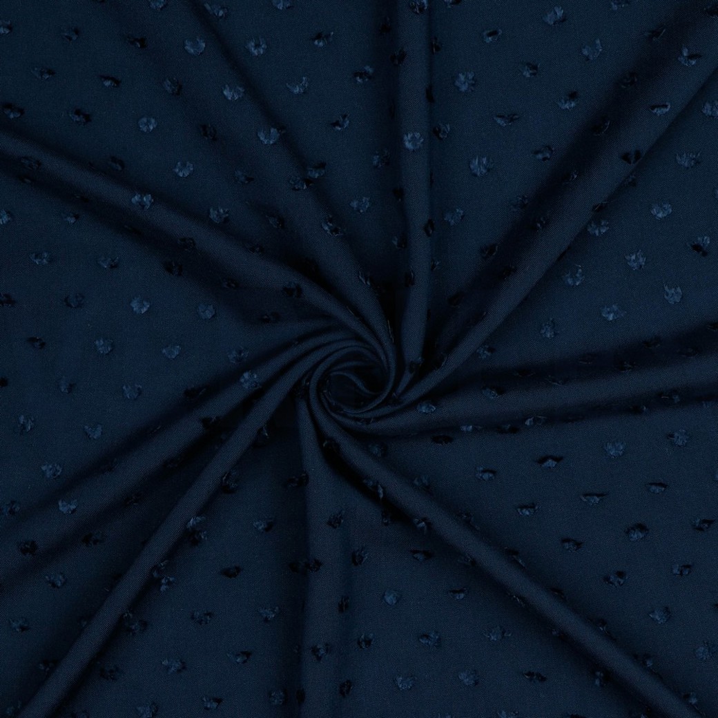 VISCOSE DOBBY NAVY #2