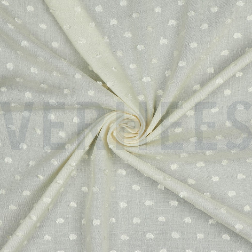 VISCOSE DOBBY ECRU #2