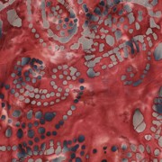 HANDCRAFTED BATIK COTTON DARK RED (thumbnail) #2