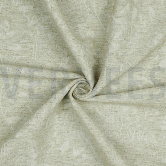 LINNEN JACQUARD NATUURLIJK #7