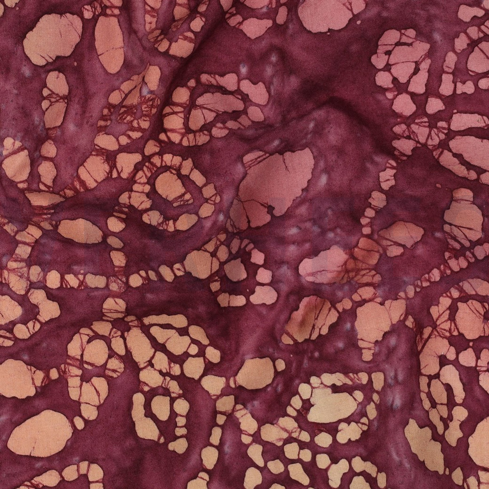 HANDCRAFTED BATIK COTTON CERISE (high resolution) #2