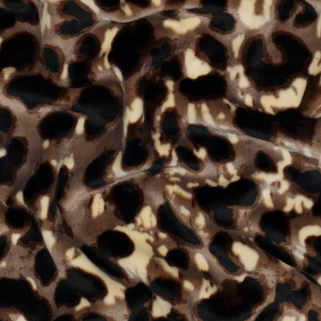 KNITTED SUPER SOFT ANIMAL BROWN #2
