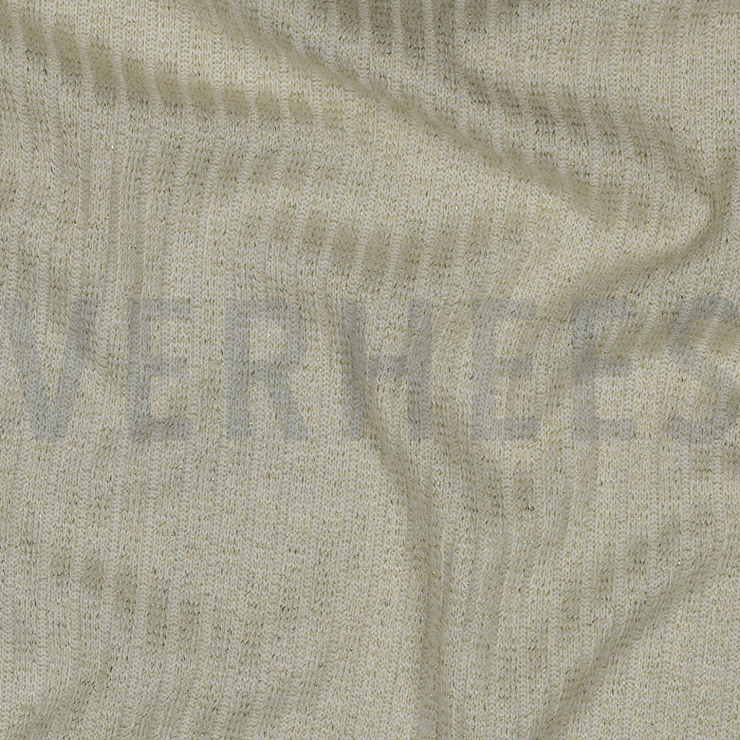 KNITTED LUREX ECRU GOLD LUREX #2