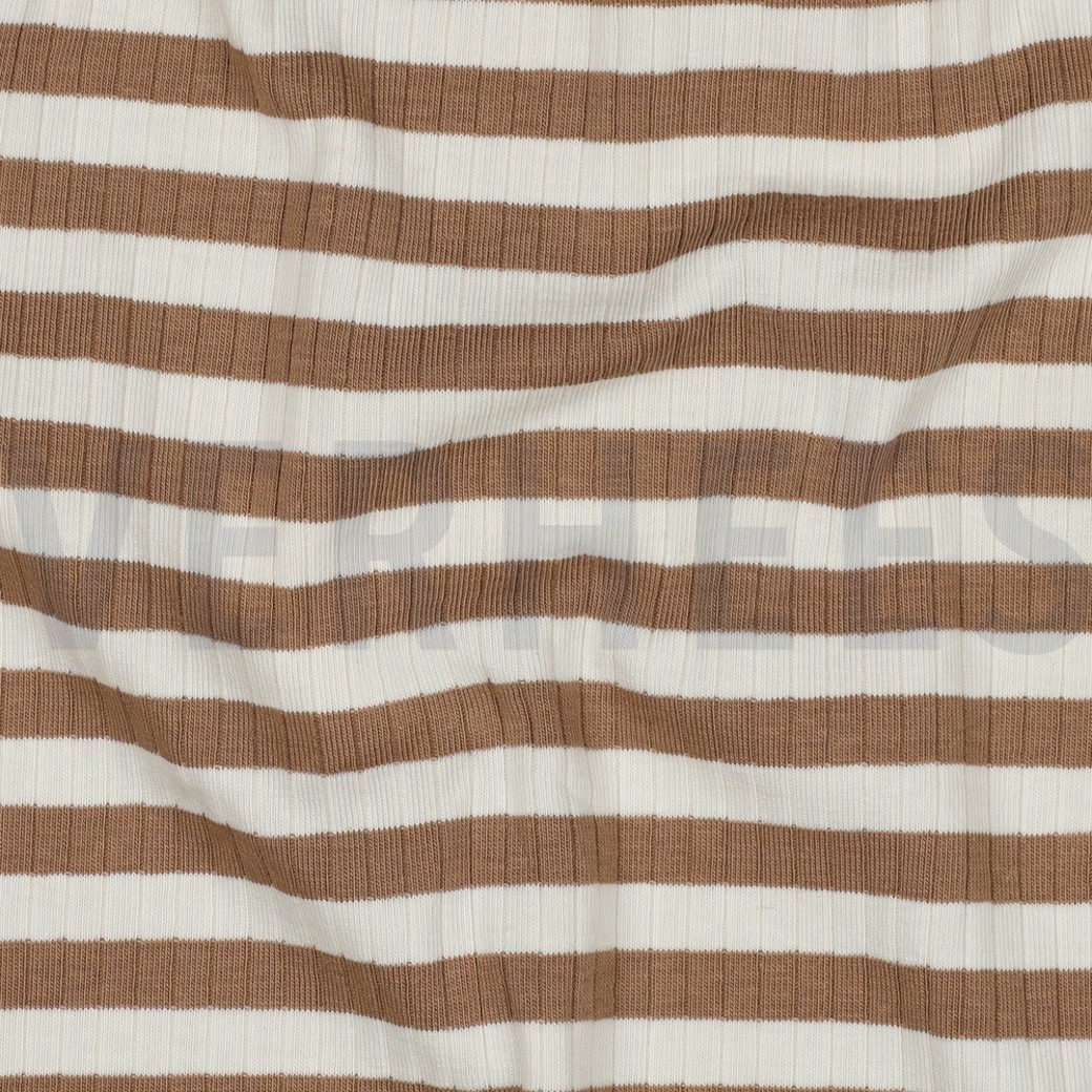 RIB YARN DYED STRIPE CINNAMON #2