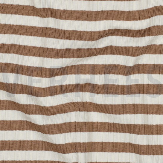 RIPPEN GARNGEFÄRBT STREIFEN ZIMT #7