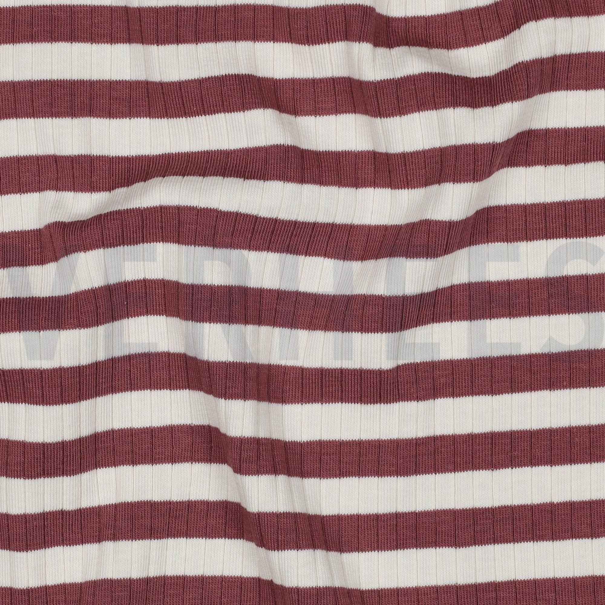 RIB YARN DYED STRIPE DARK BLUSH (high resolution) #2