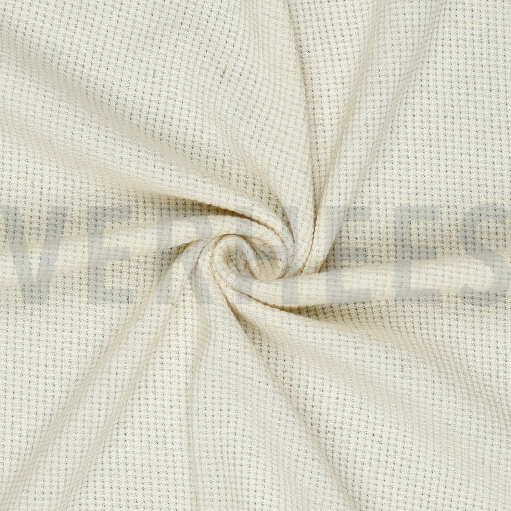 WAFFLE JERSEY LINEN NATURAL #2