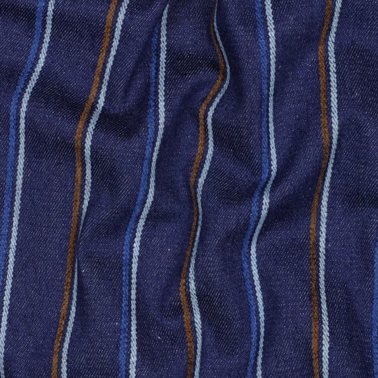 DENIM STRIPES INDIGO #7