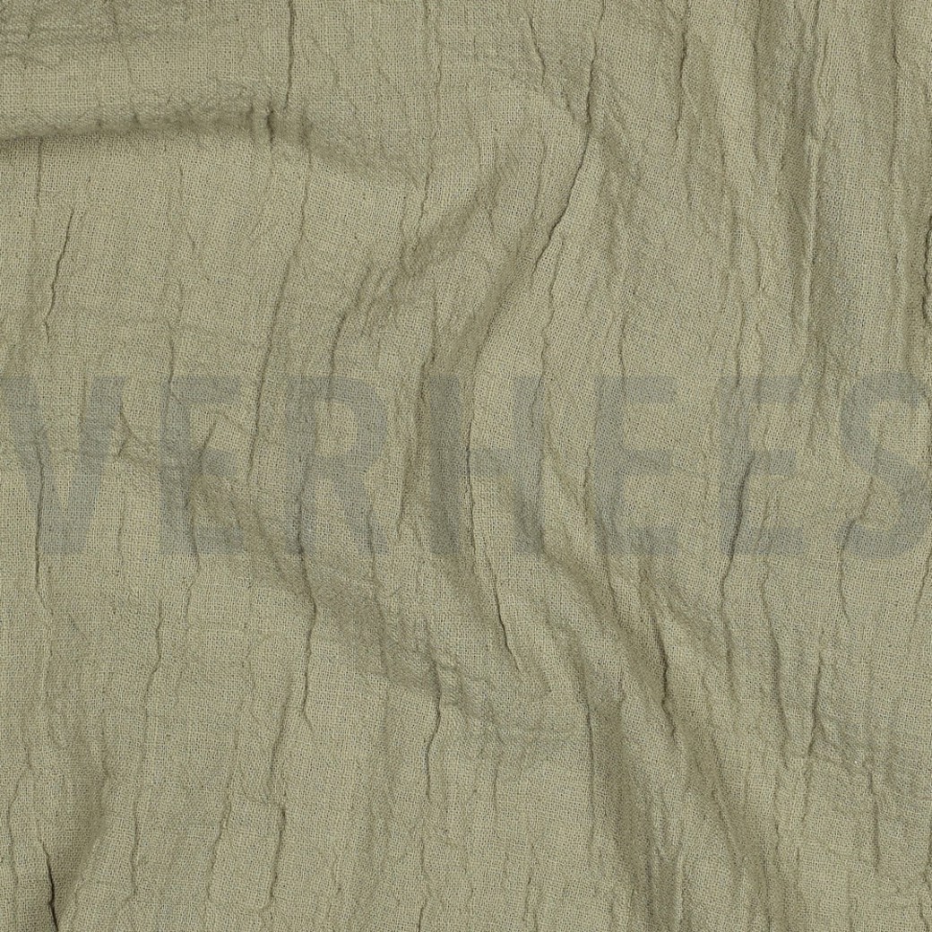 DOUBLE GAUZE SLUB OLIVE #2