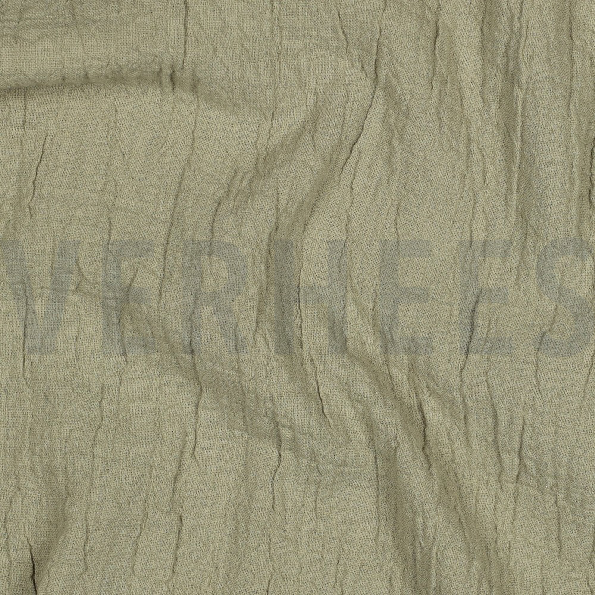 DOUBLE GAUZE SLUB OLIVE (high resolution) #2