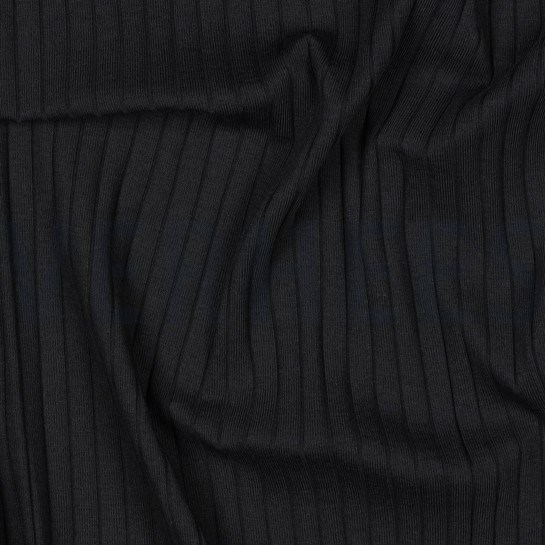RIB JERSEY BIG BLACK #7