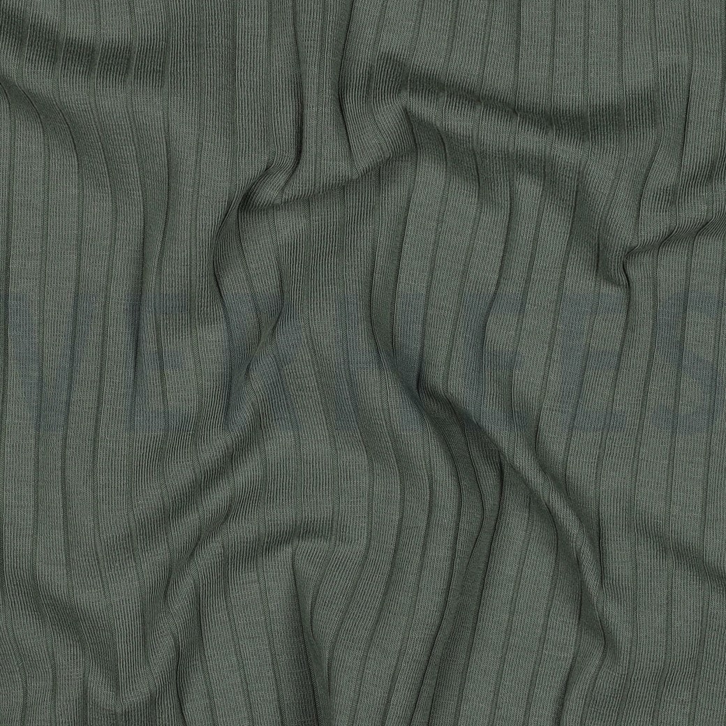 RIB JERSEY BIG DARK GREEN #2