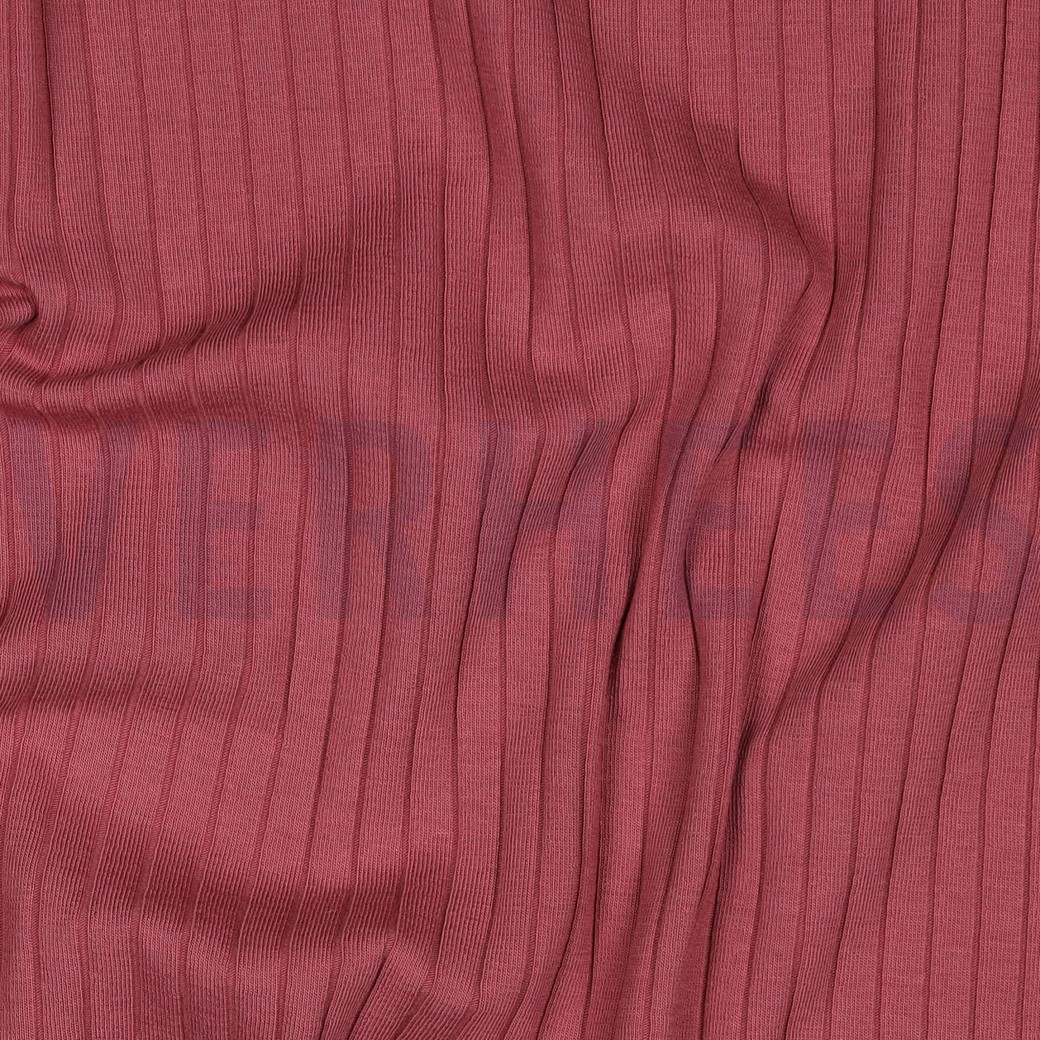 RIB JERSEY BIG DARK BLUSH #2