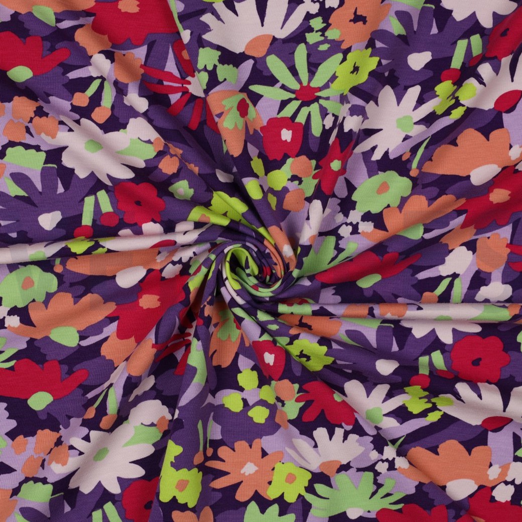 JERSEY GOTS POP BLOSSOM NERIDA HANSEN DARK PURPLE #2