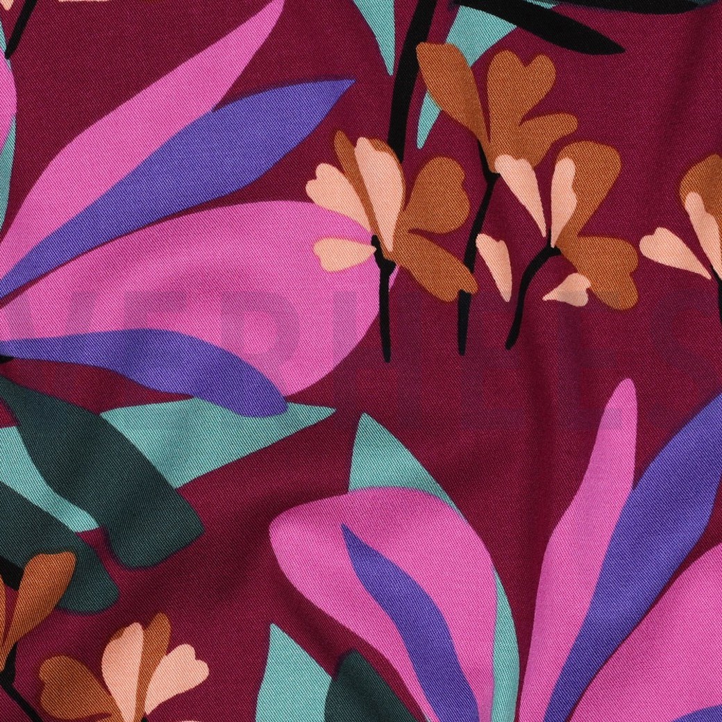ROSELLA STRETCH SPRING GARDEN NERIDA HANSEN MAUVE #2