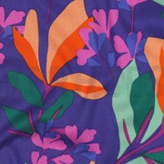 ROSELLA STRETCH SPRING GARDEN NERIDA HANSEN ROYAL BLUE / APRICOT (thumbnail) #2
