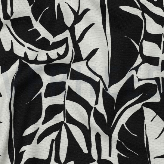 CANVAS ABSTRAKT SCHWARZ & WEISS #7