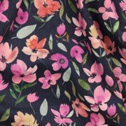 BABYCORD DIGITAL FLOWERS NAVY (thumbnail) #2
