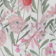 FINE POPLIN DIGITAL FLOWERS WHITE (thumbnail) #2