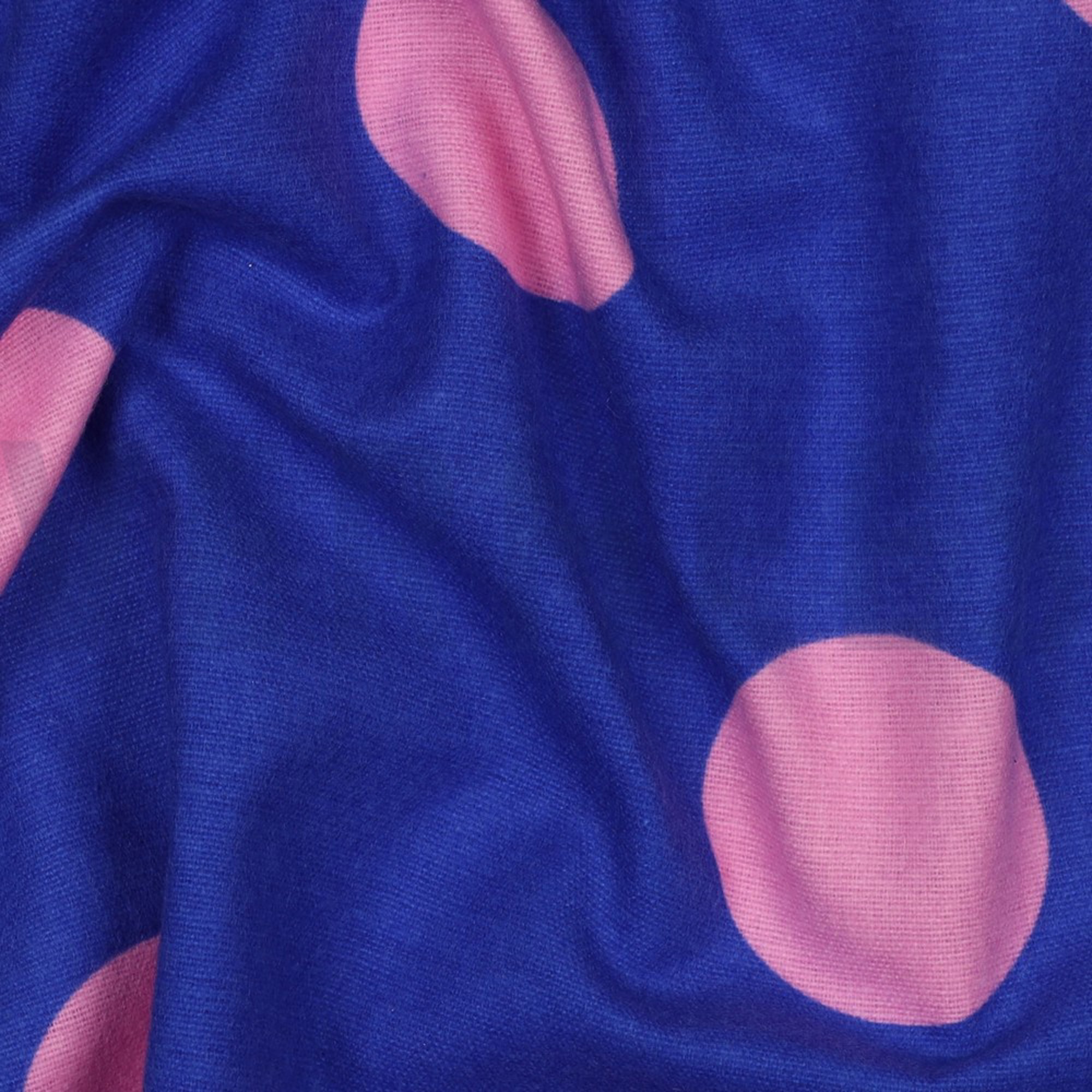 FLANNEL DOTS COBALT (high resolution) #2