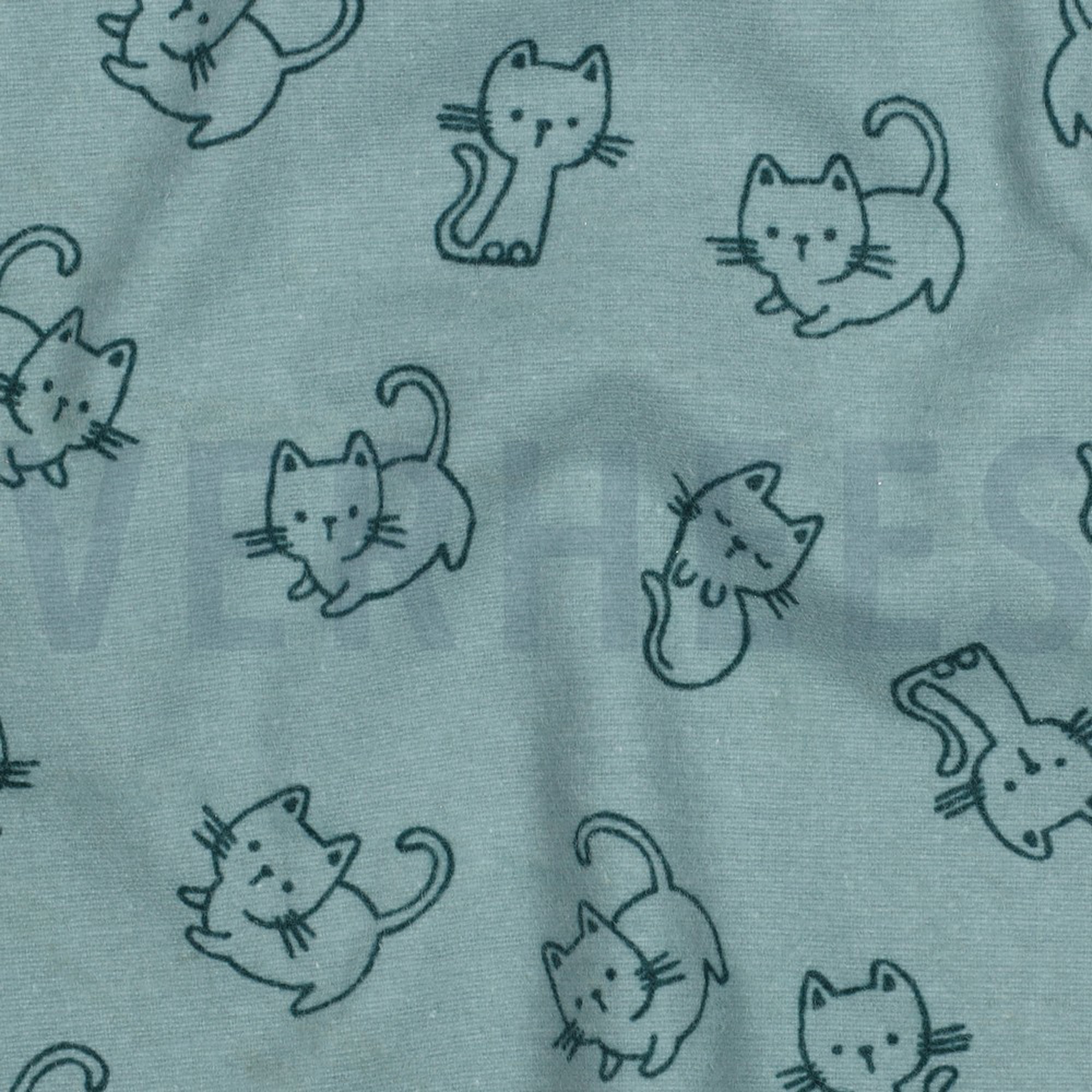 FLANNEL CATS MINT (high resolution) #2