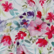 JERSEY DIGITAL AQUAREL FLOWERS WHITE (thumbnail) #2