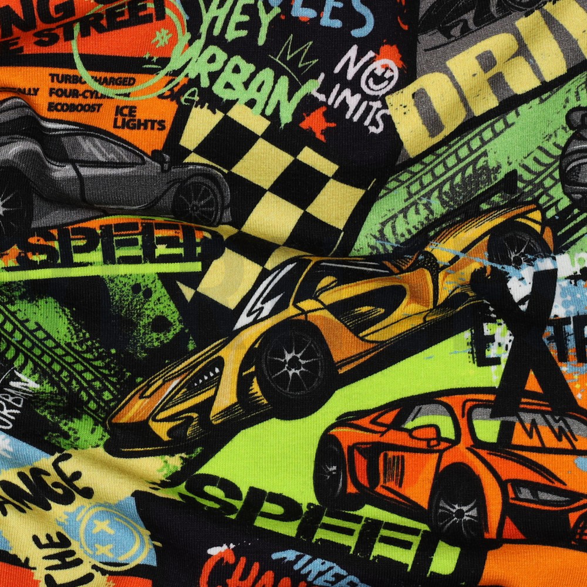 JERSEY DIGITAL FAST CARS MULTICOLOUR (high resolution) #2