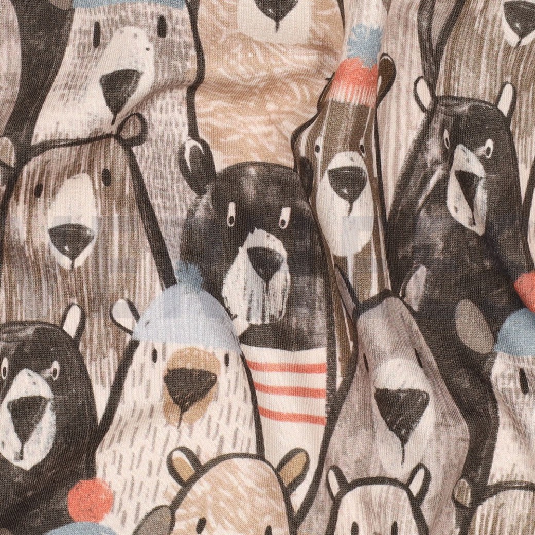 SWEAT DIGITAL BEARS BEIGE #2