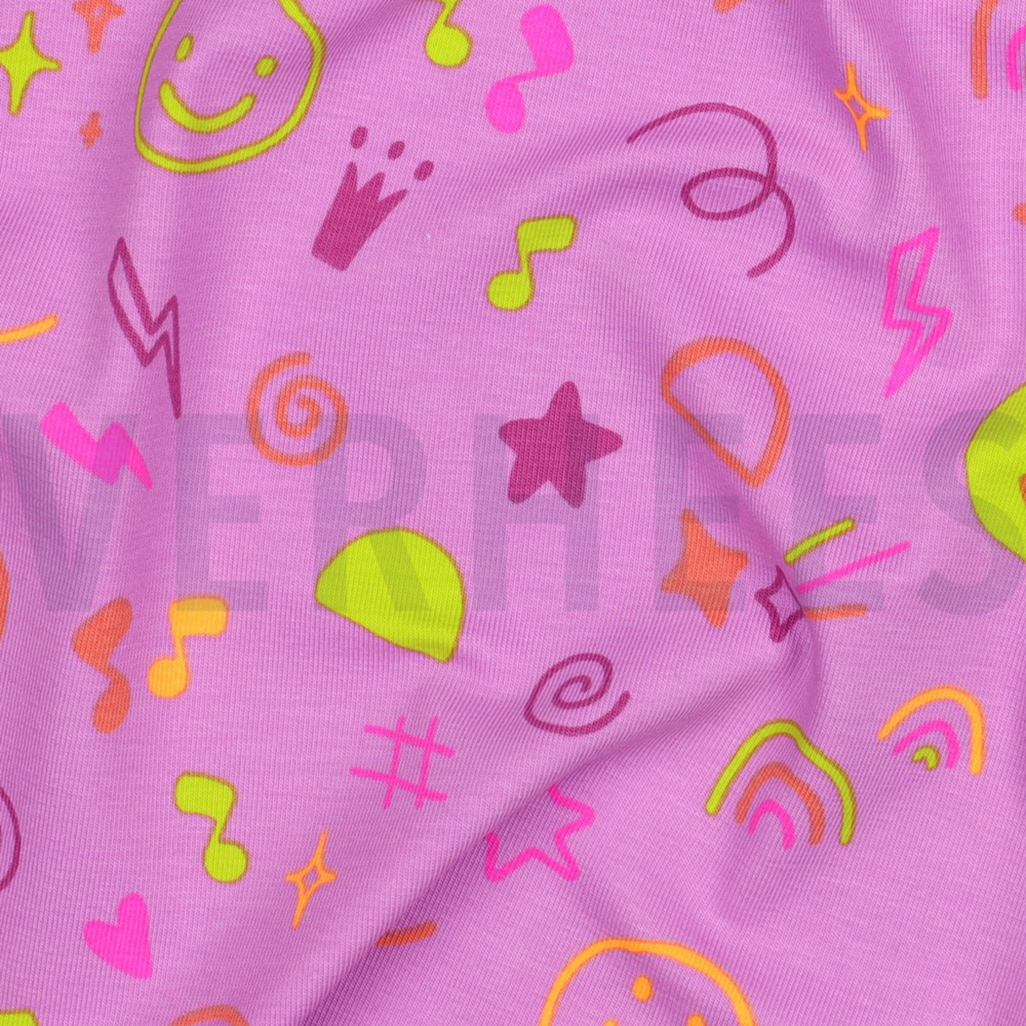 JERSEY NEON DOODLES LAVENDER (high resolution) #2