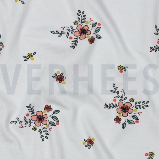 JERSEY GOTS BLUMEN WEISS #7