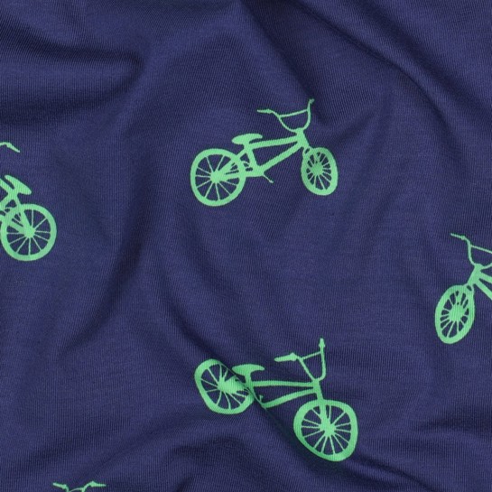 JERSEY BMX FIETSEN DONKERBLAUW #7