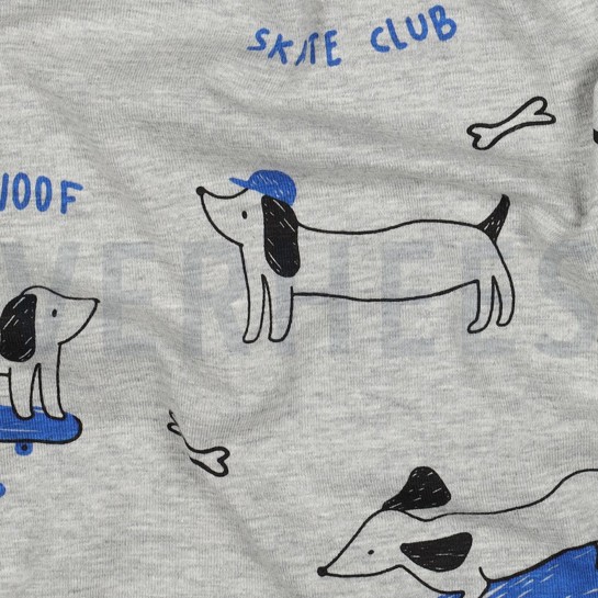 JERSEY MELANGE SKATE CLUB HELLGRAU MELIERT #7