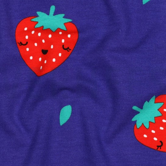 SOFT SWEAT ERDBEEREN KOBALTBLAU #7