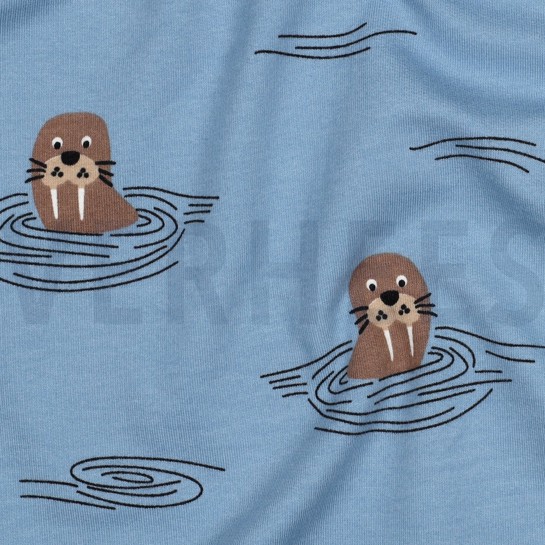 SOFT SWEAT WALROSSE JEANSBLAU #7