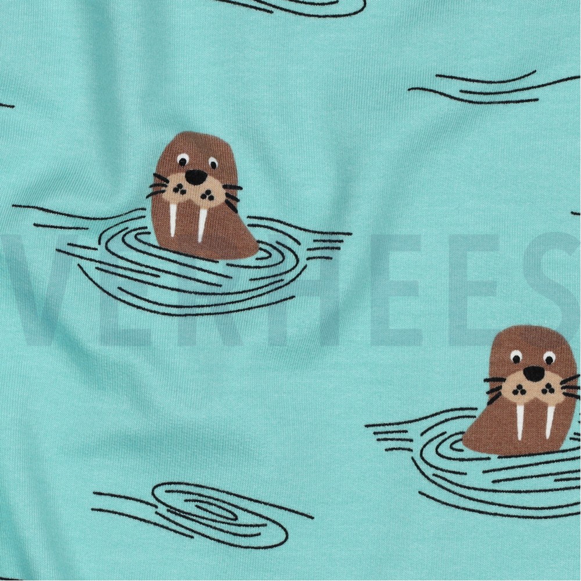 SOFT SWEAT WALRUSES DARK MINT (high resolution) #2