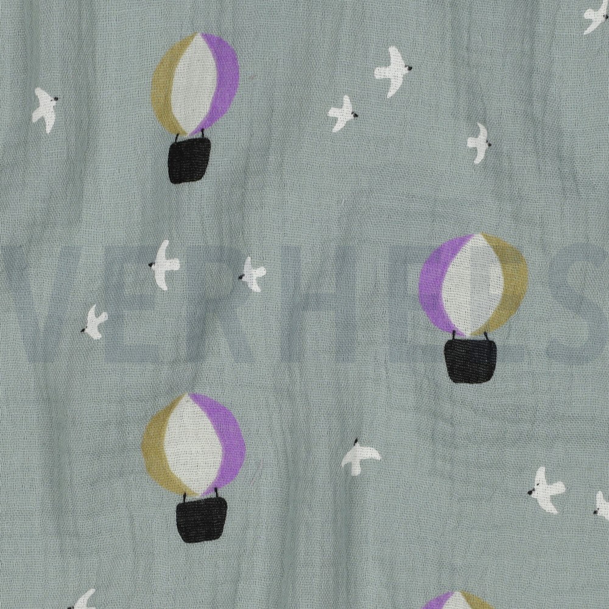 DOUBLE GAUZE HOT AIR BALLOONS NILE (high resolution) #2
