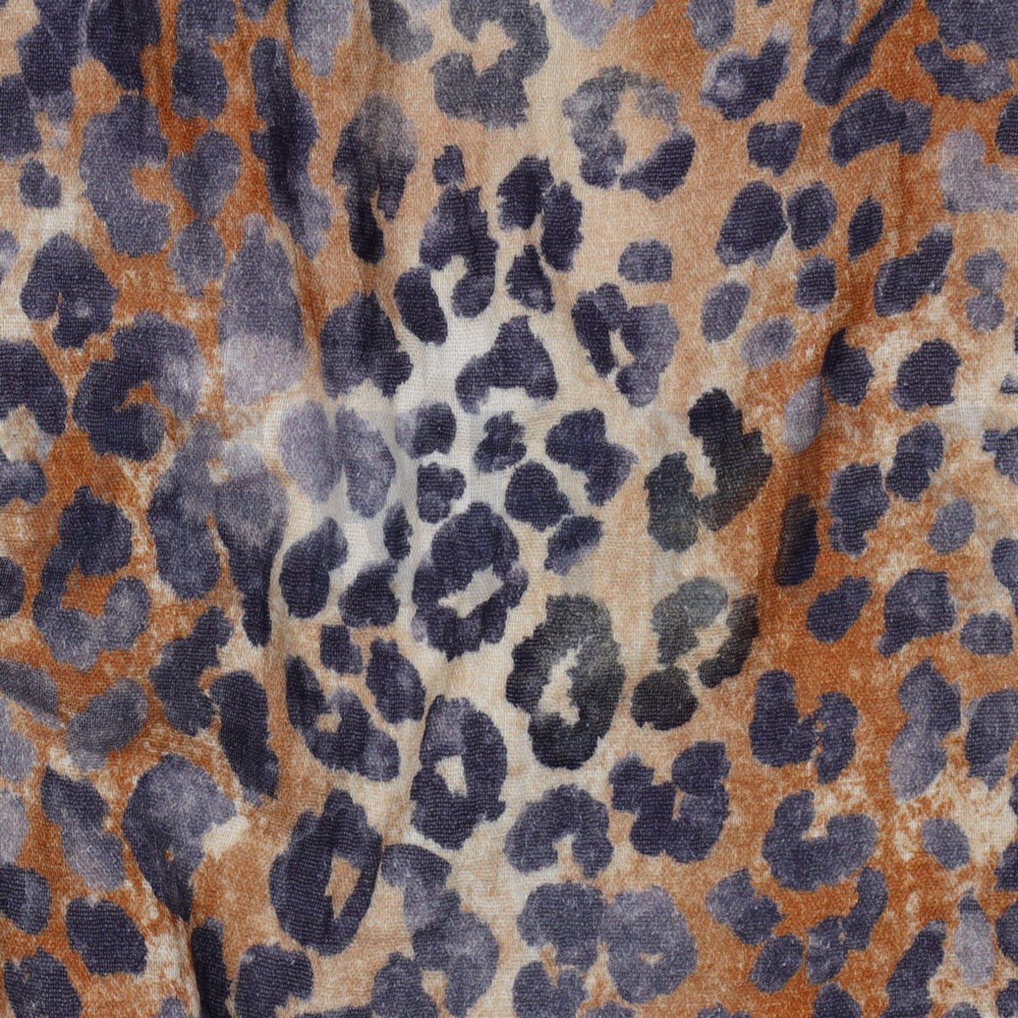 DOUBLE GAUZE DIGITAL ANIMAL SKIN LIGHT SAND (high resolution) #2
