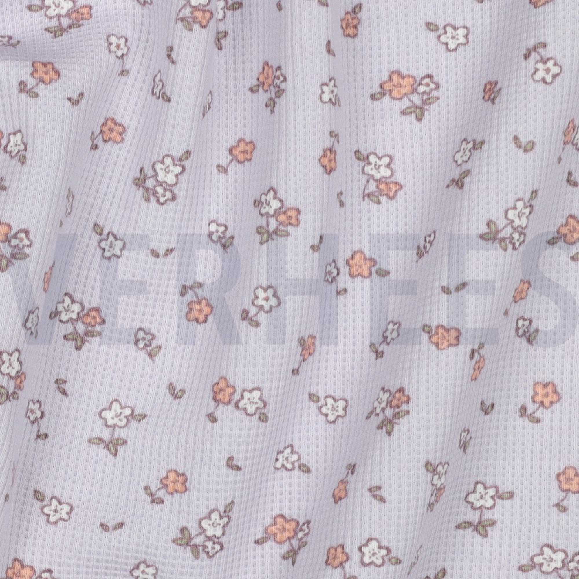WAFFLE JERSEY FLOWERS LAVENDER (high resolution) #2