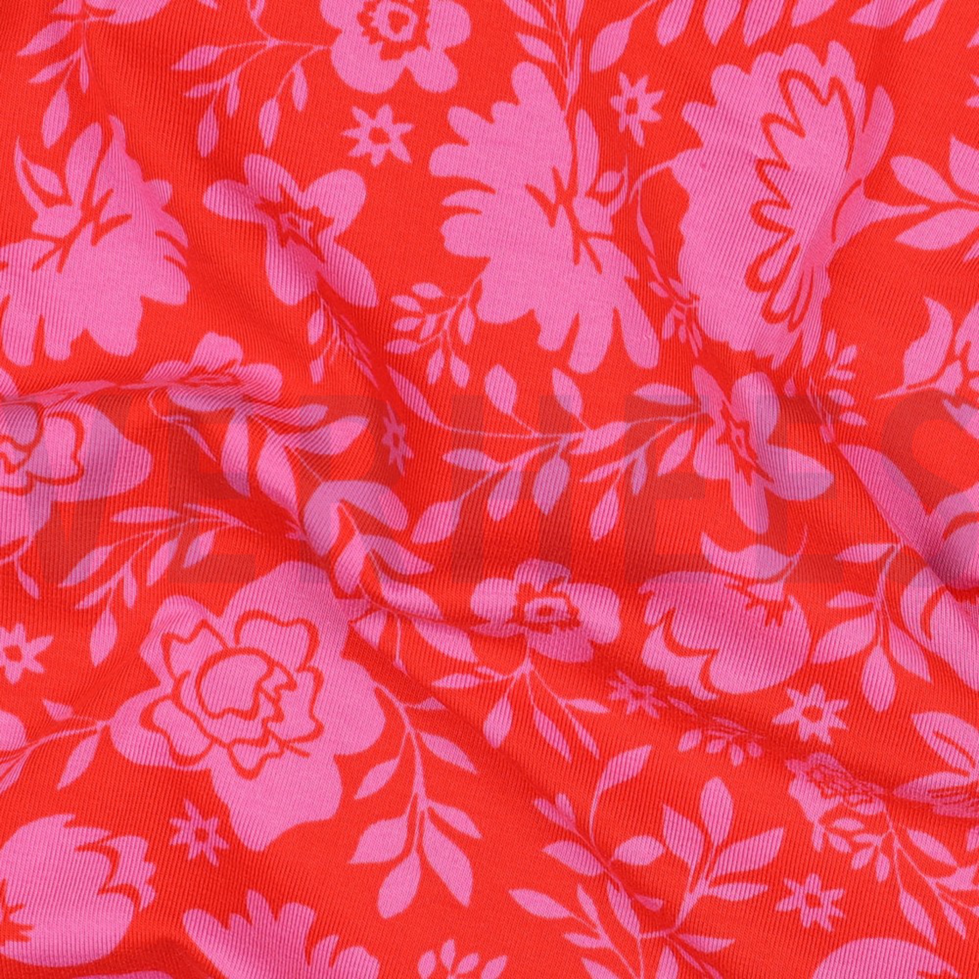 JERSEY FLOWERS RED (high resolution) #2
