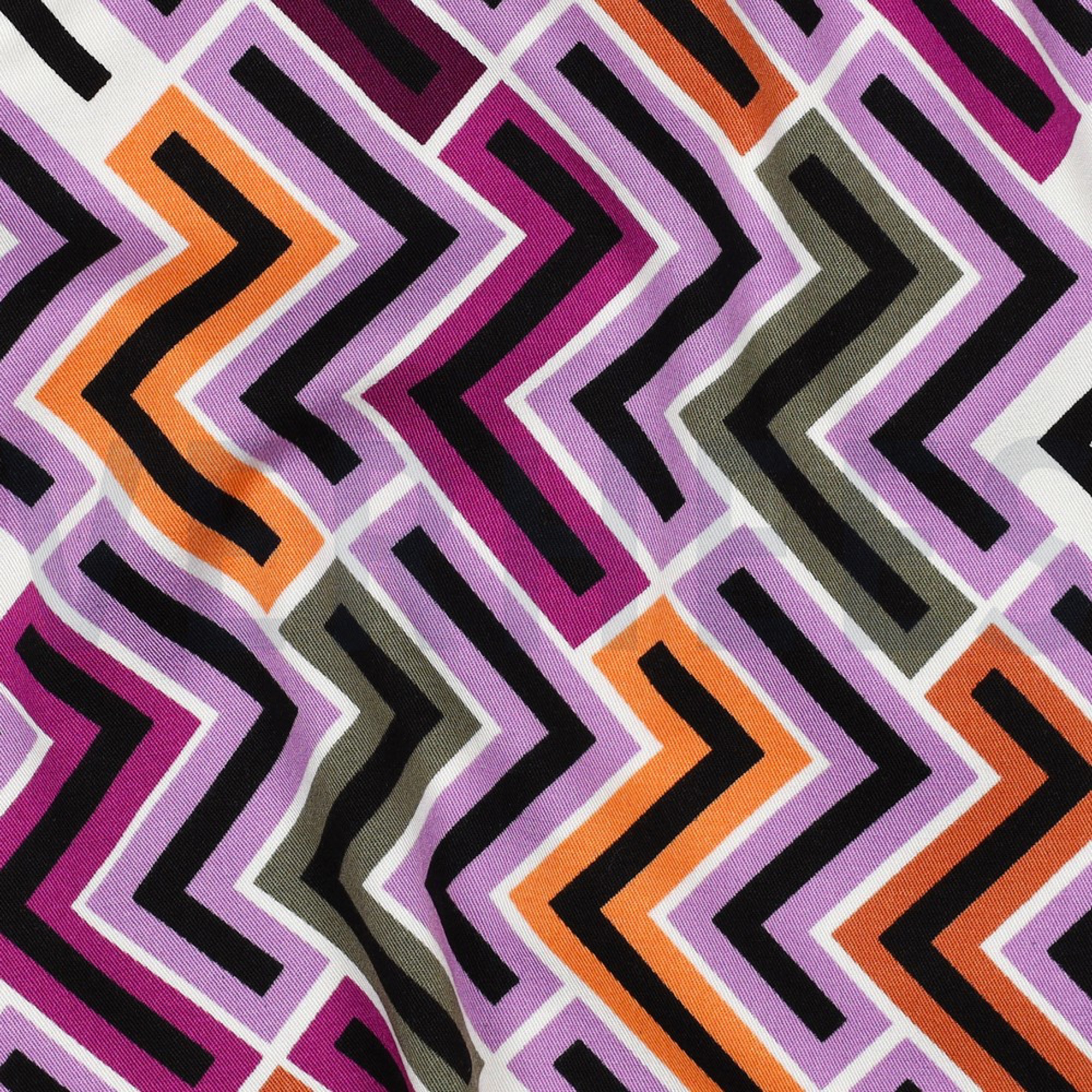 ROSELLA STRETCH GEOMETRIC LILAC (high resolution) #2
