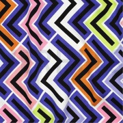 ROSELLA STRETCH GEOMETRIC PURPLE (thumbnail) #2