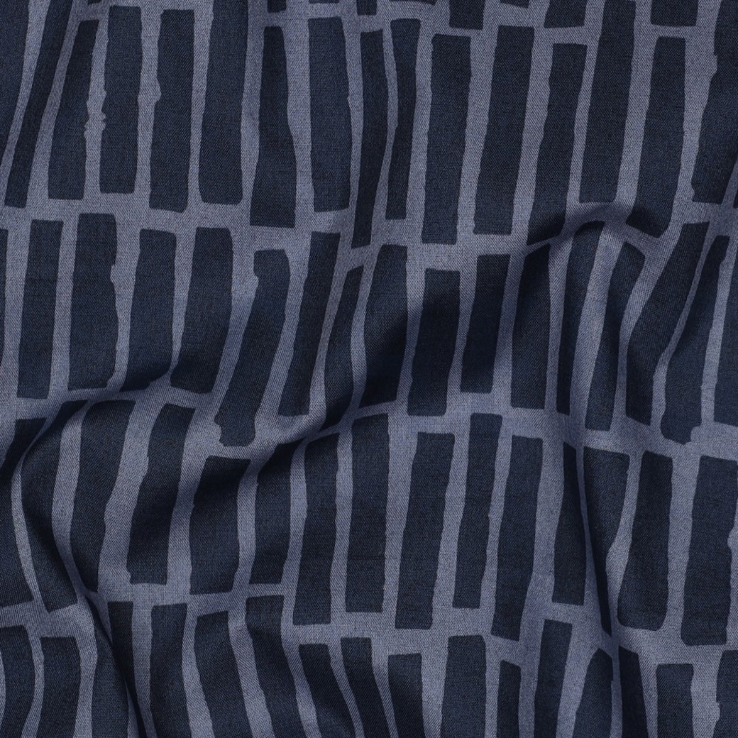 FINE POPLIN VEHICLES NAVY #2