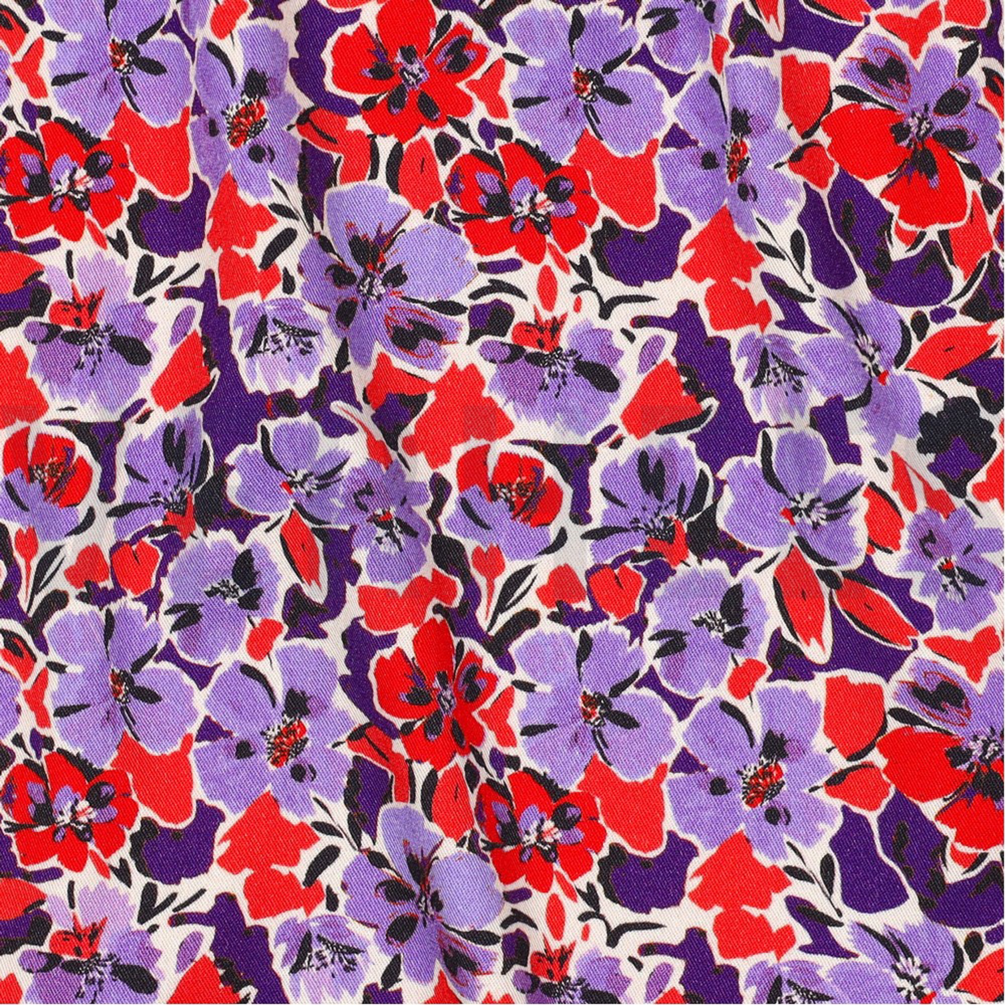 ROSELLA STRETCH DIGITAL FLOWERS LILAC (high resolution) #2