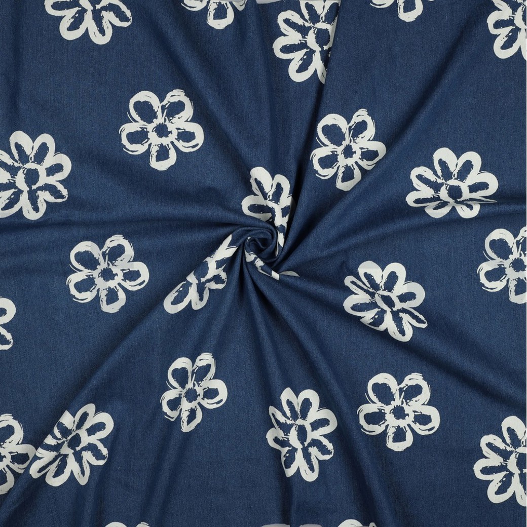 STRETCH JEANS FLOWERS JEANS #2