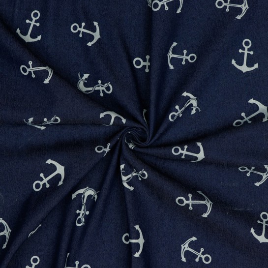 JEANS ANCHORS INDIGO #7